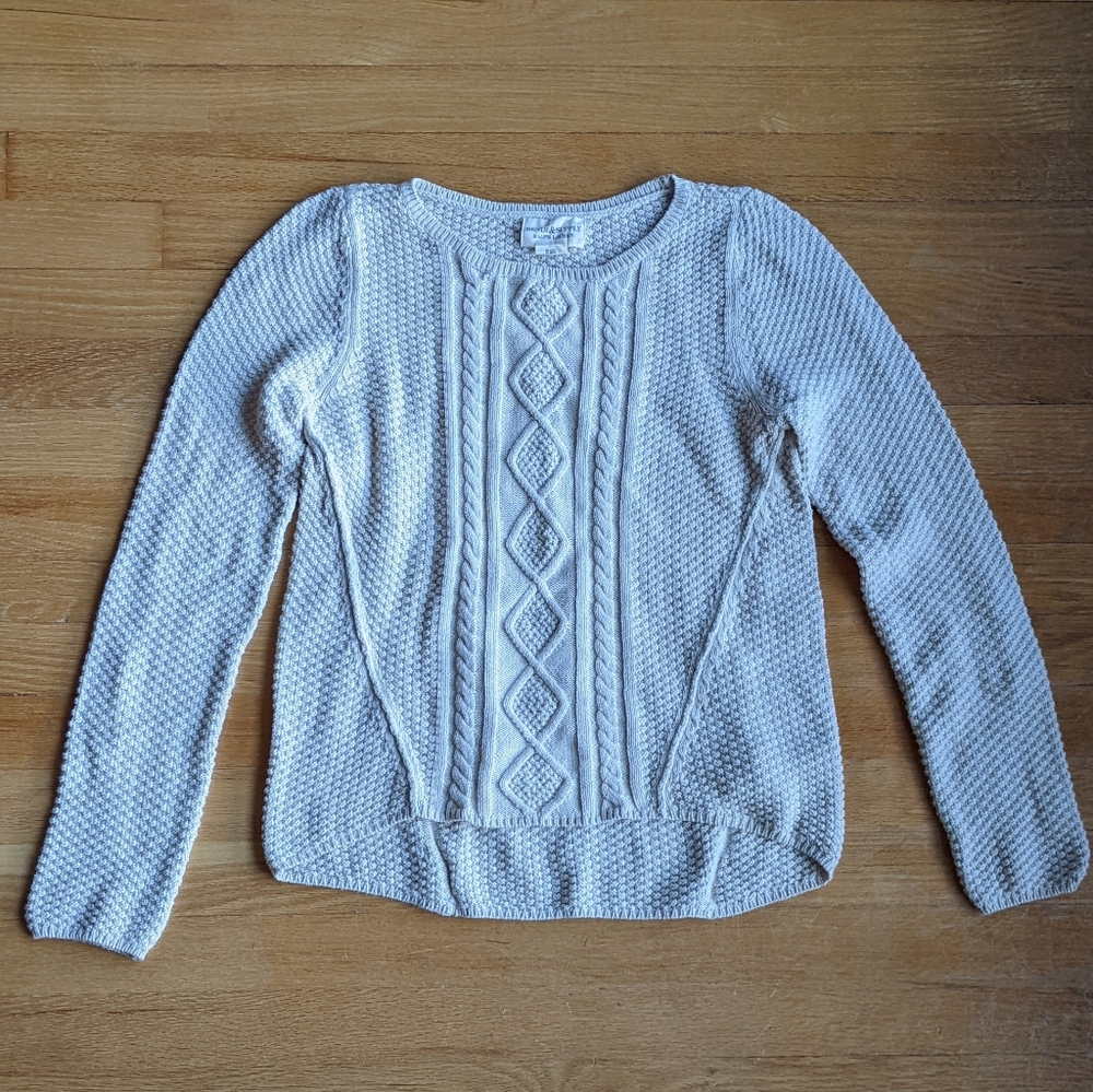 Fisherman Sweater Cream Tan Denim & Supply Ralph Lauren